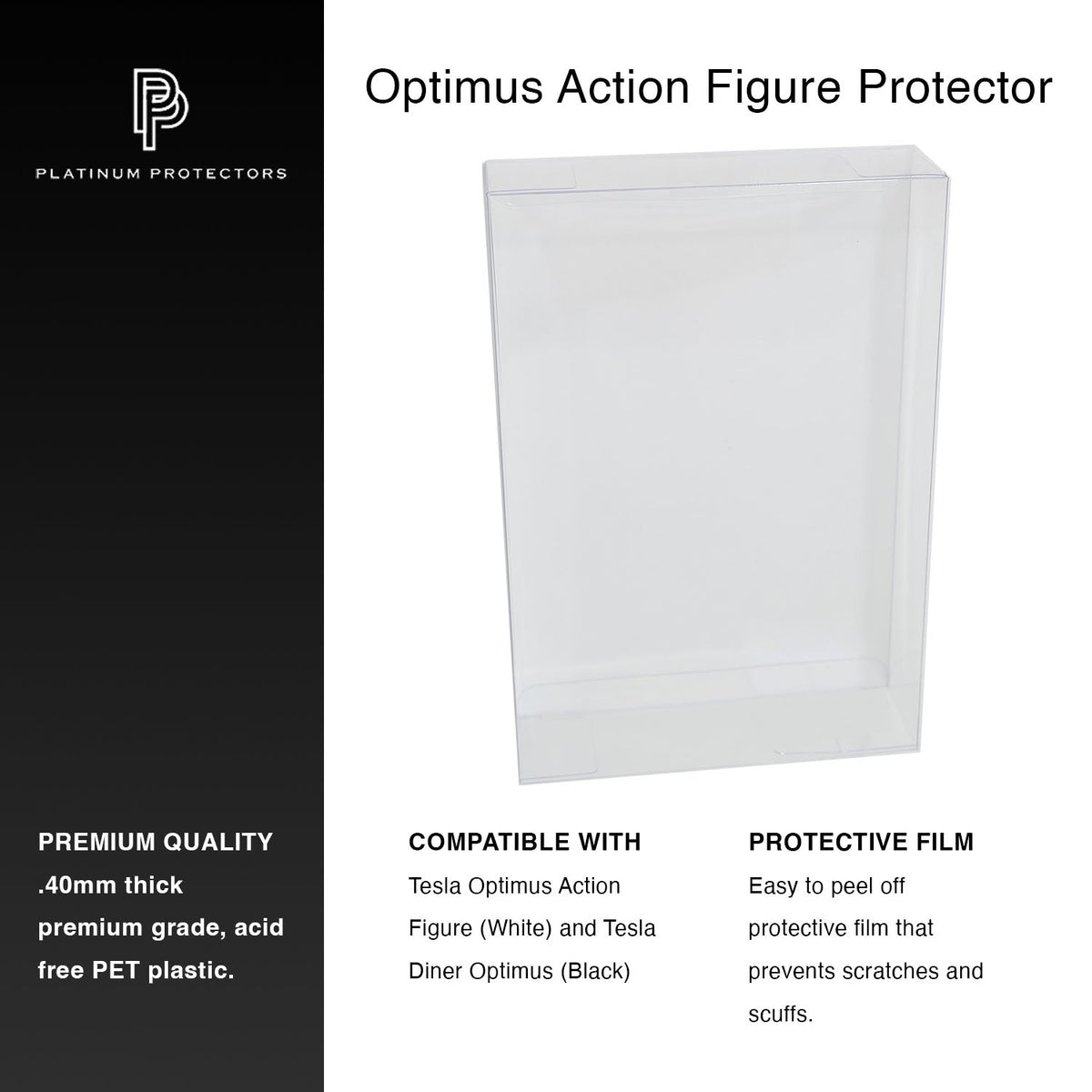 Tesla Optimus Bot Action Figure Protector