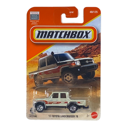Matchbox '17 Toyota Landcruiser 78 | 2026 Matchbox Series 40/125