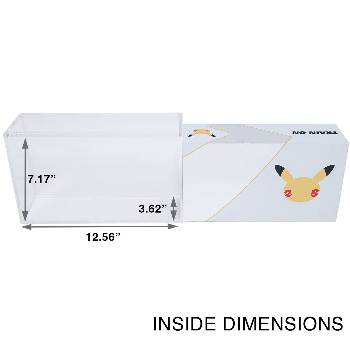 Pokémon 25th Anniversary Celebrations UPC Box Acrylic Case