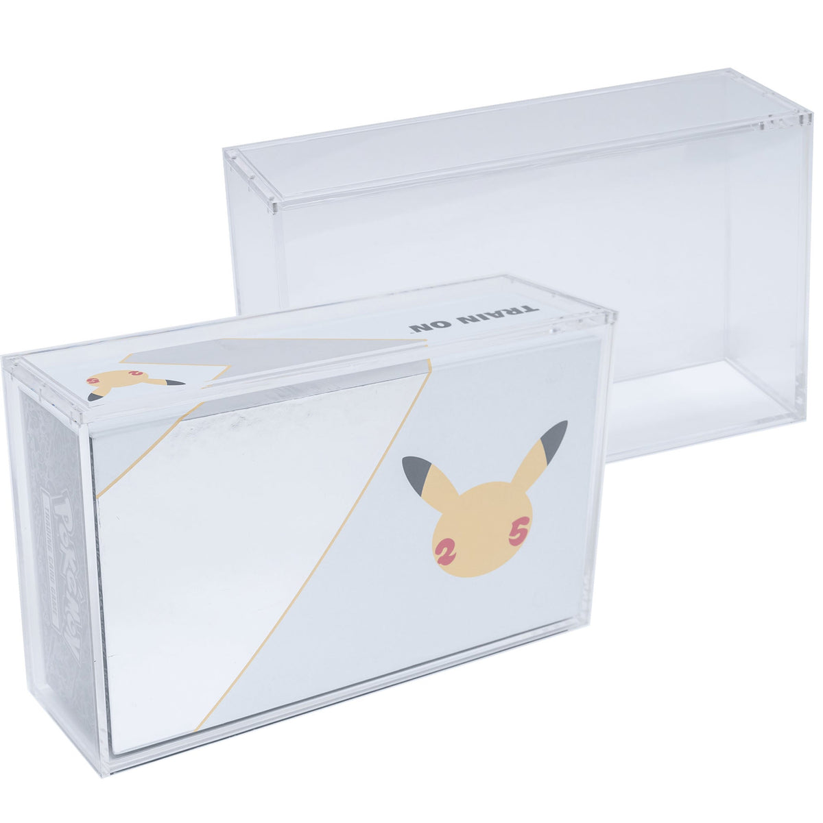 Pokémon 25th Anniversary Celebrations UPC Box Acrylic Case