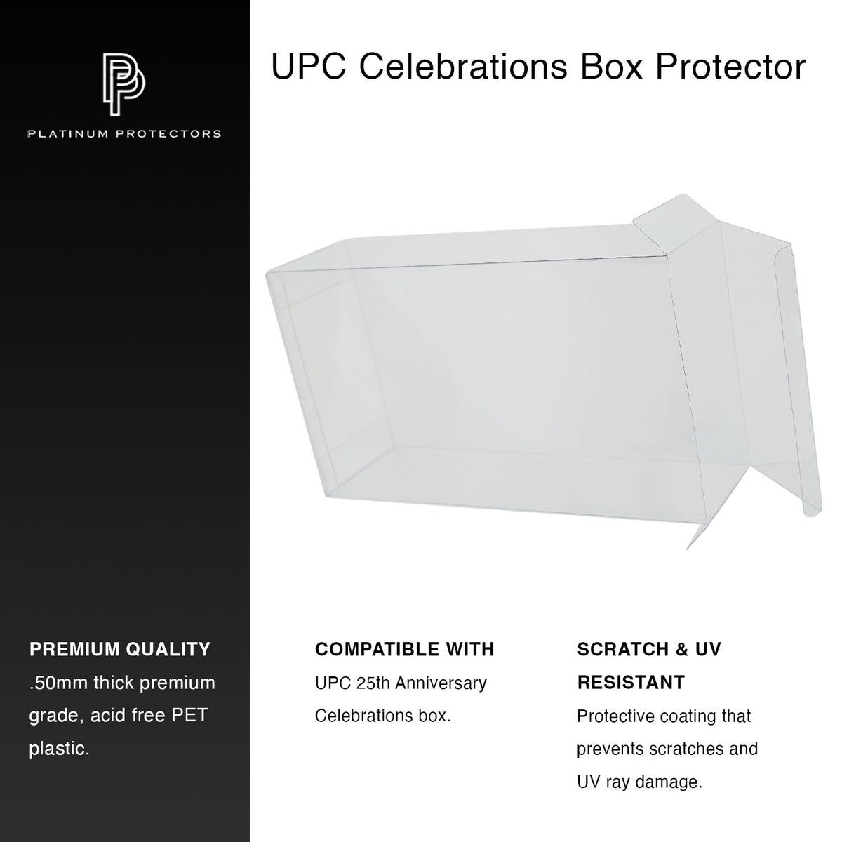 Pokémon 25th Anniversary Celebrations UPC Box Protector