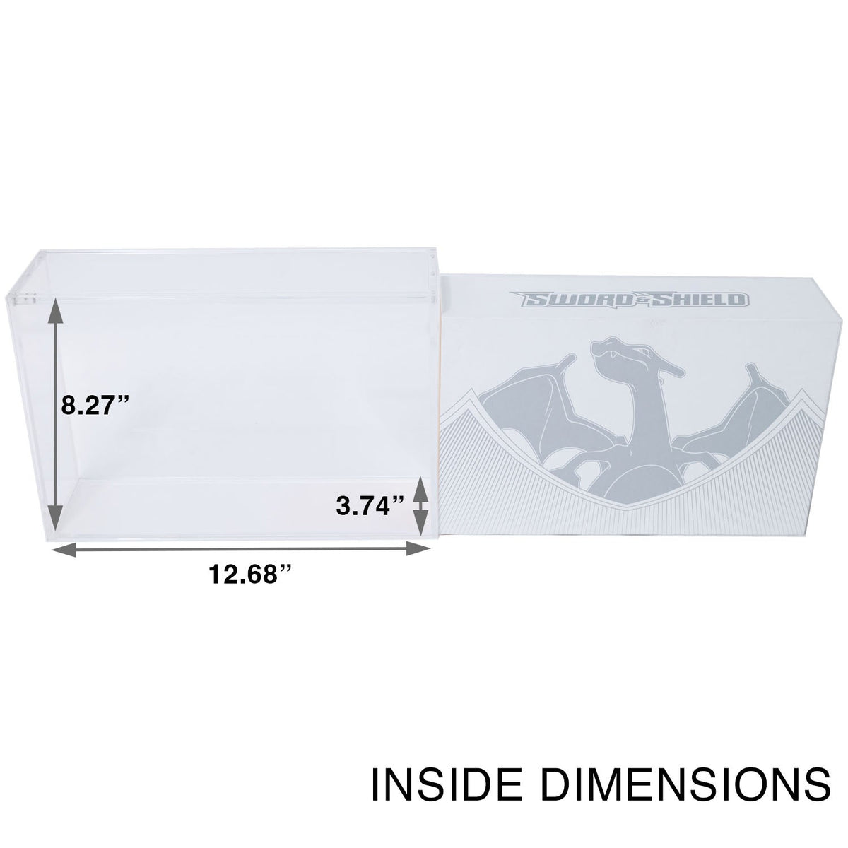 Pokémon TCG Sword & Shield Charizard UPC Ultra Premium Collection Acrylic Case