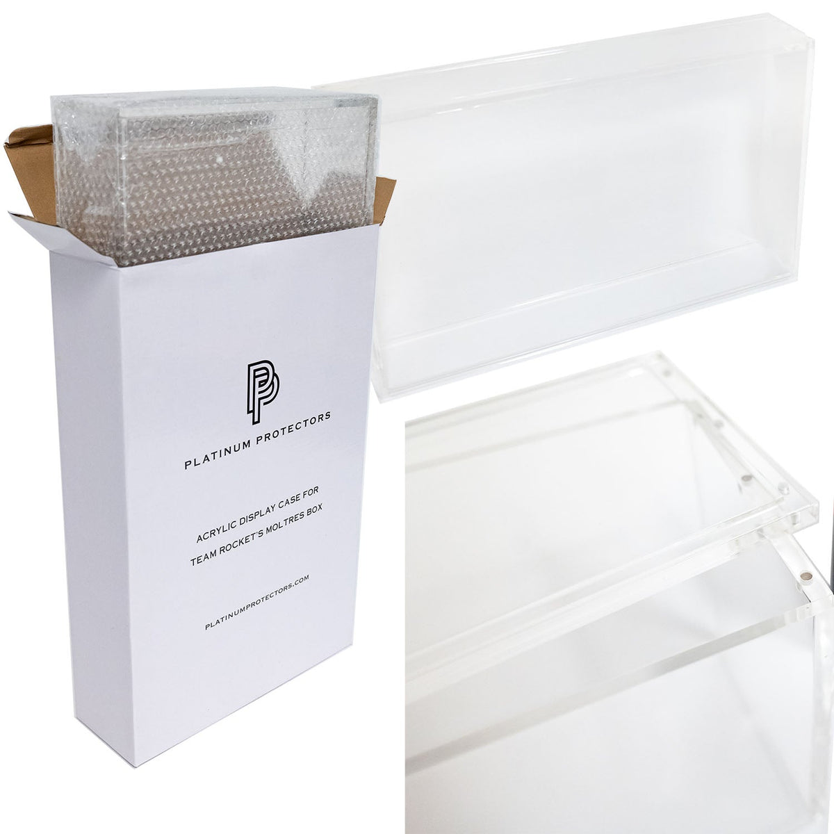 Pokémon Team Rocket's Moltres EX UPC Ultra-Premium Collection Acrylic Case