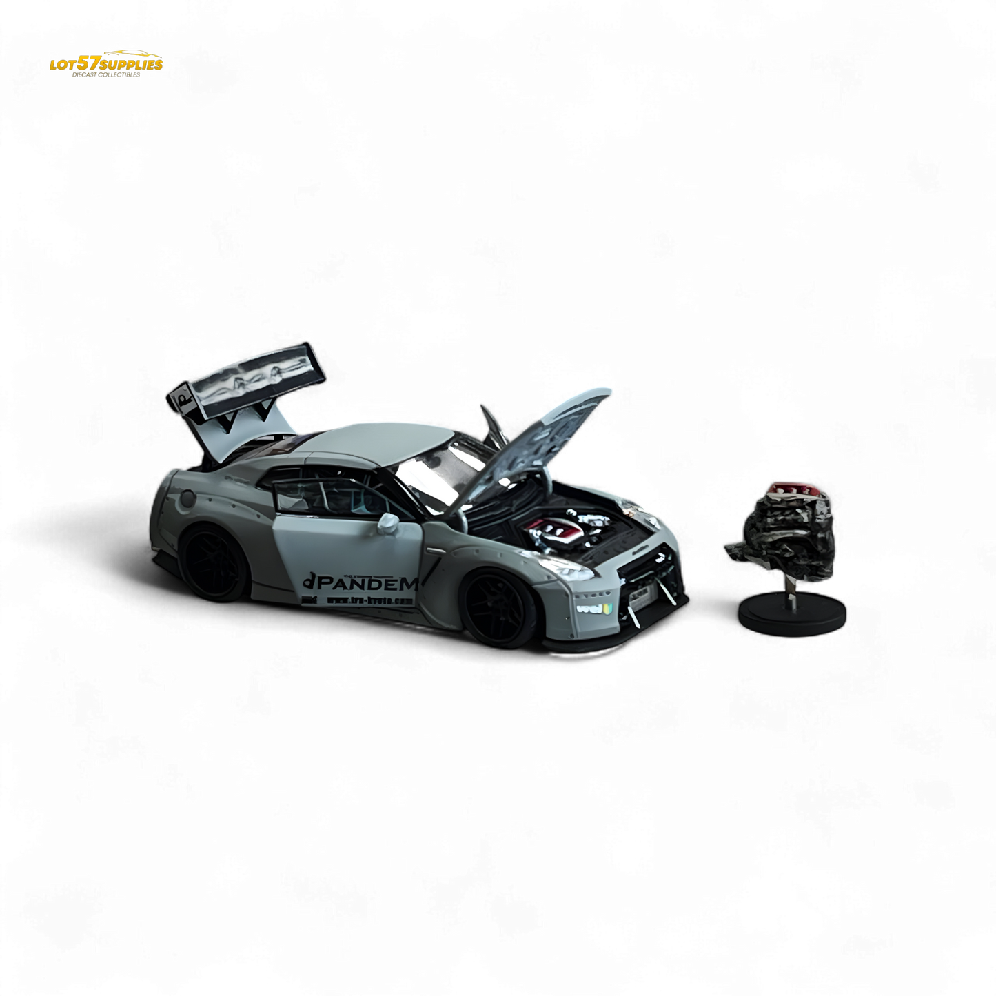 PGM Rocket Bunny R35 Combat Grey Luxury Version 1:64