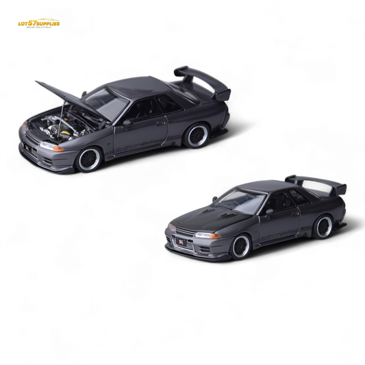 Focal Horizon Skyline GT-R R32 Top Secret Modified Grey 1:64
