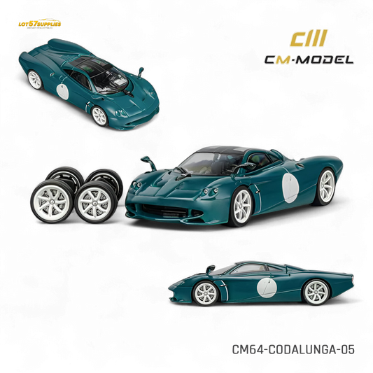 CM Model Pagani Codalunga Green 1:64