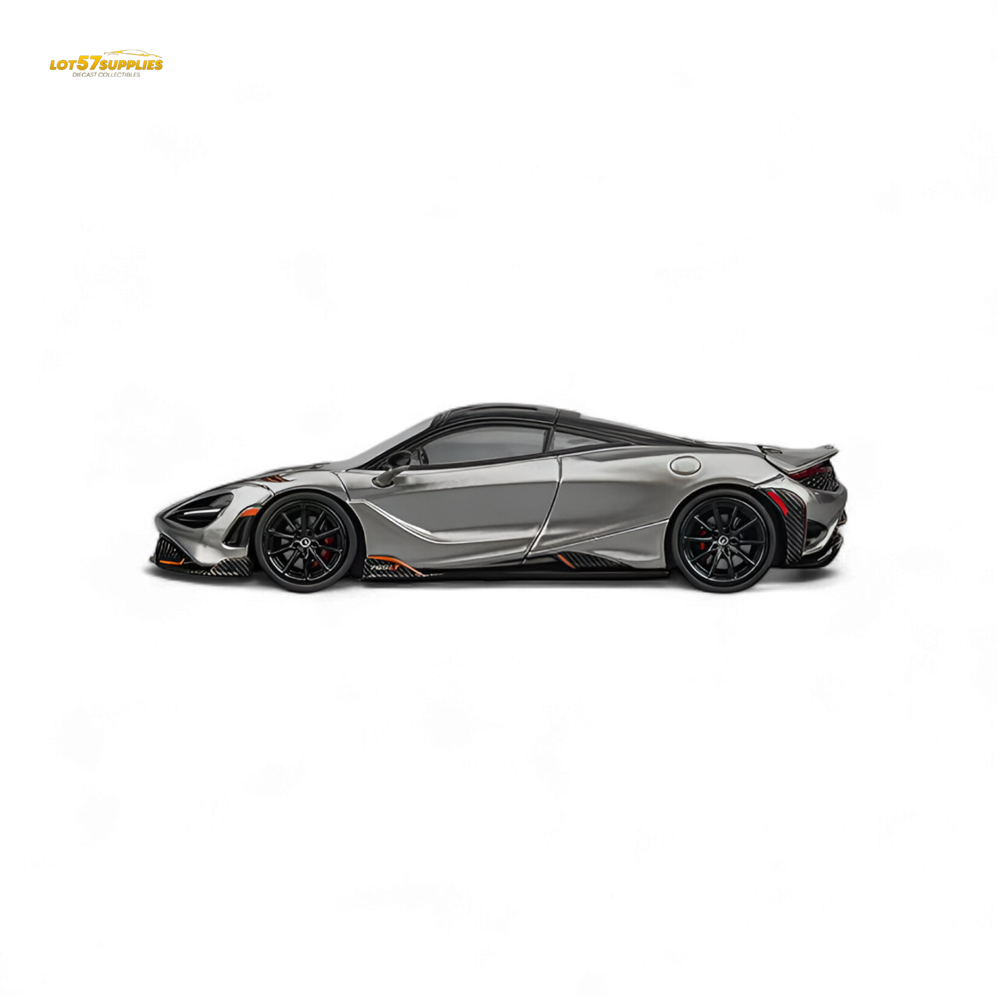 CM Model McLaren 765LT Silver Gray 1:64