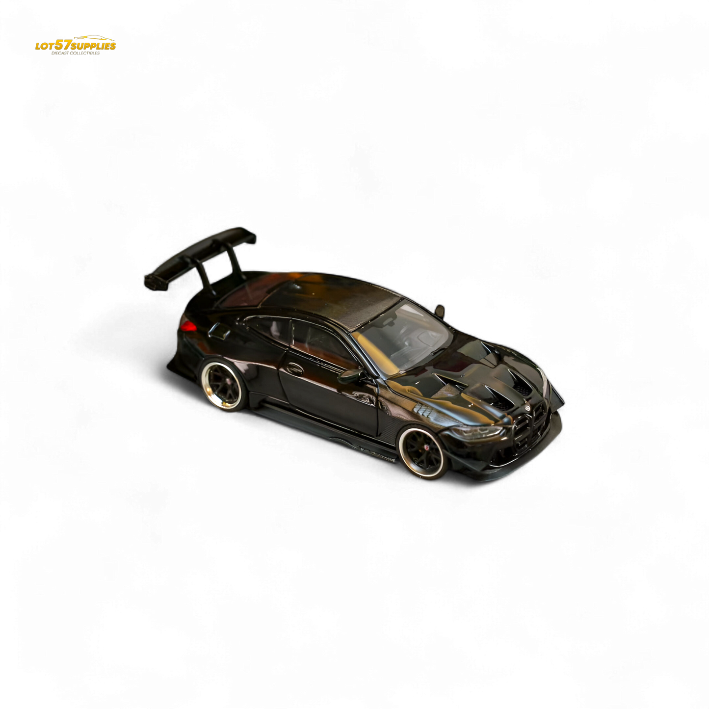 SW BMW M4 G82 Widebody Kit Bright Black 1:64