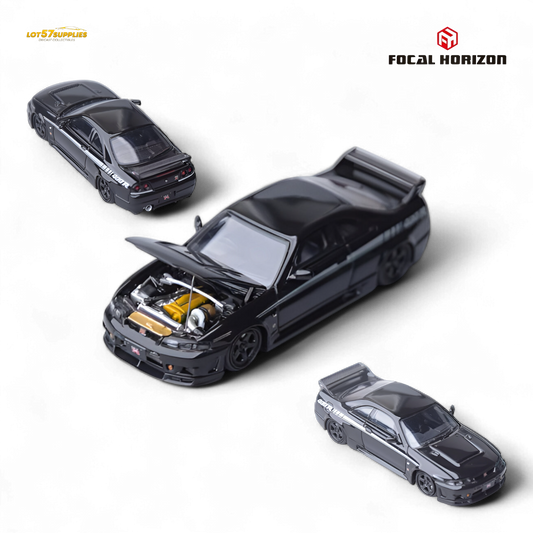 Focal Horizon Nissan Skyline GT-R R33 Nismo 400R - Black 1:64