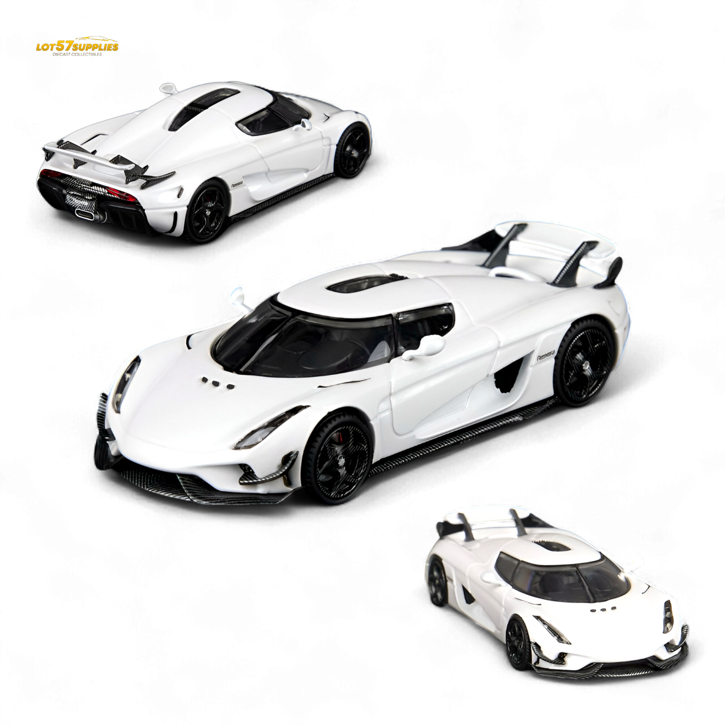 SC Art Regera Pearl White 1:64