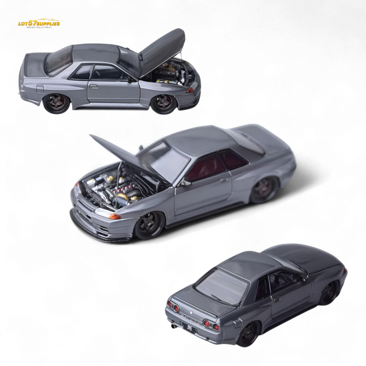 Focal Horizon Skyline GT-R R32 Grey Garage Active 1:64