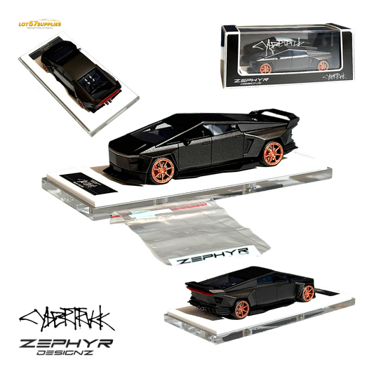 404ERROR Tesla Cybertruck Custom Widebody - Matte Gray 1:64