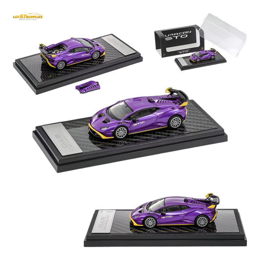(Pre-Order) LCD Lamborghini Huracan STO Purple 1:64
