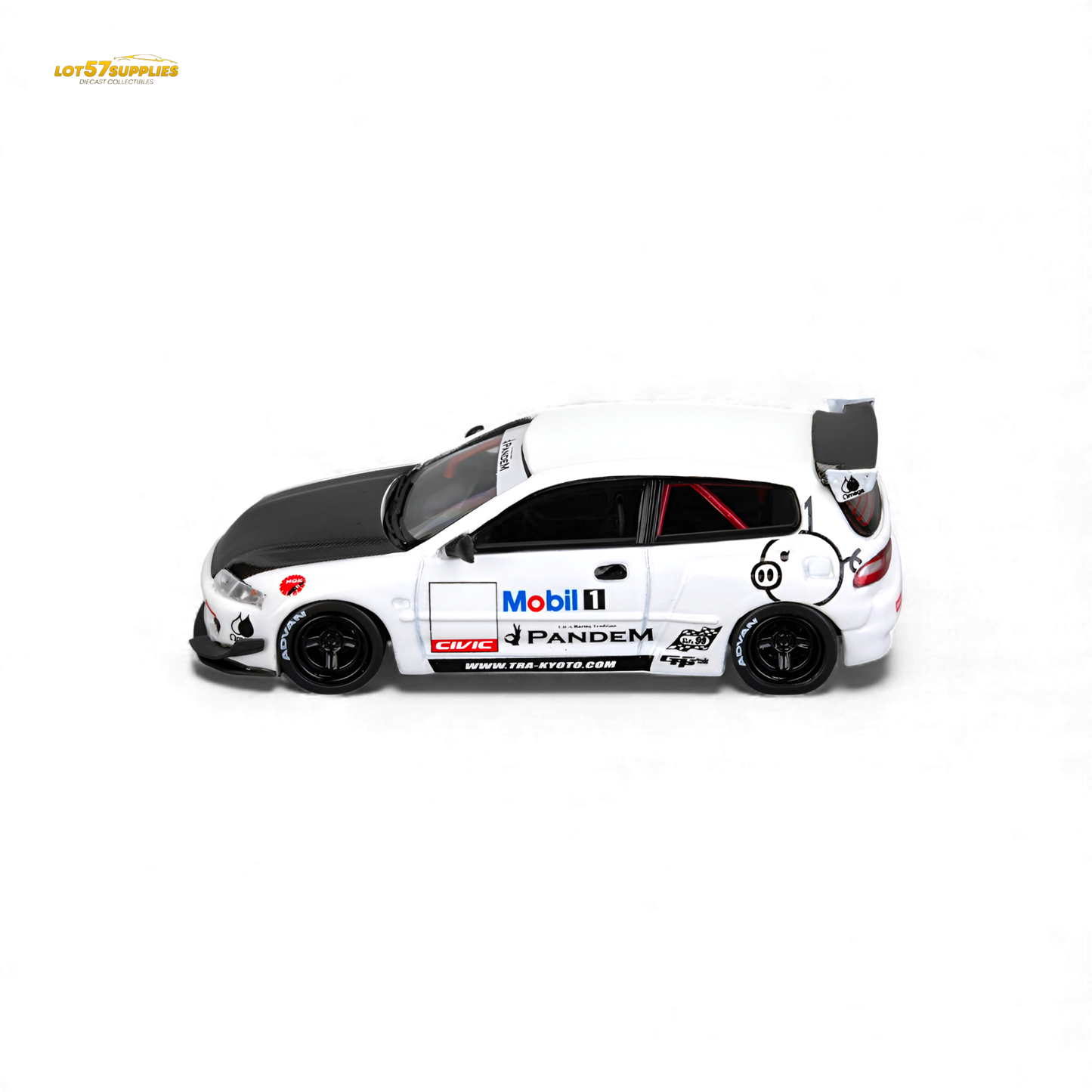 Et Model Honda Civic EG6 Mobil 1 Livery 1:64
