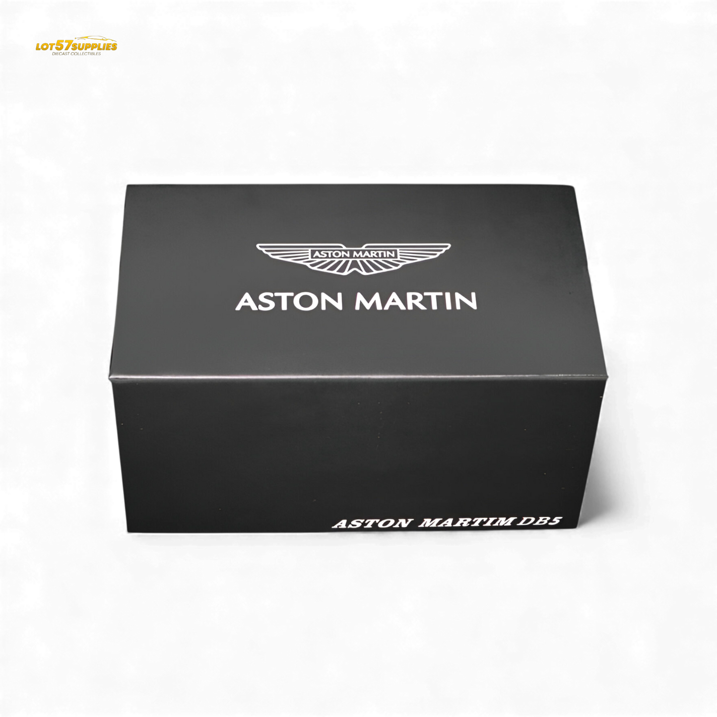 (Pre-Order) Aston Martin DB5 High Gloss Silver 1:64