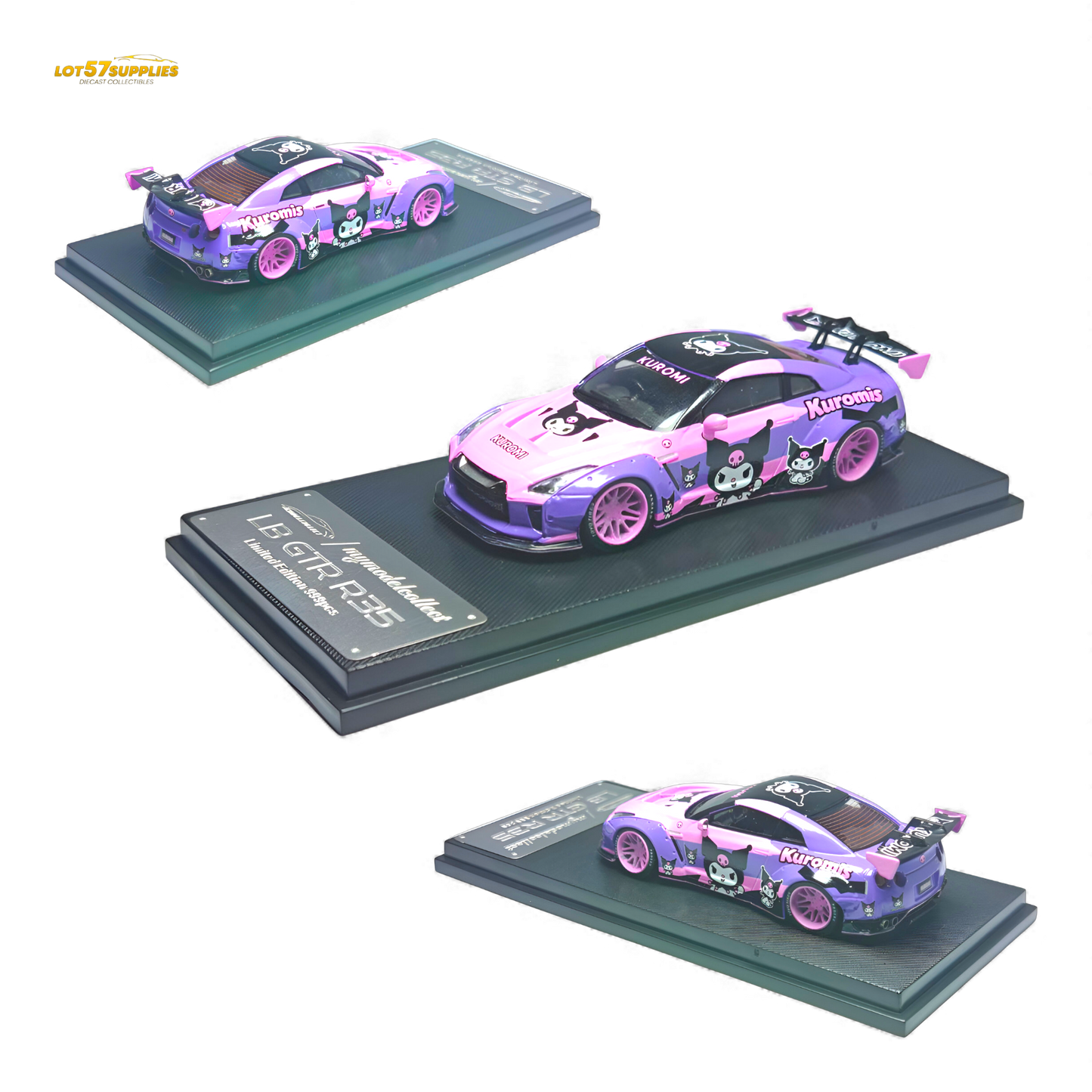 MC LB GTR 1.5 Version - Pink Purple KUROMI 1:64
