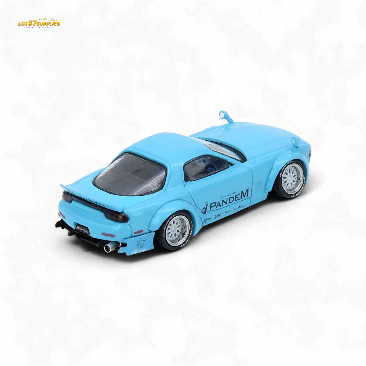 (Pre-Order) Inno64 Mazda RX7 FD3S Pandem Tiff Blue 1:64