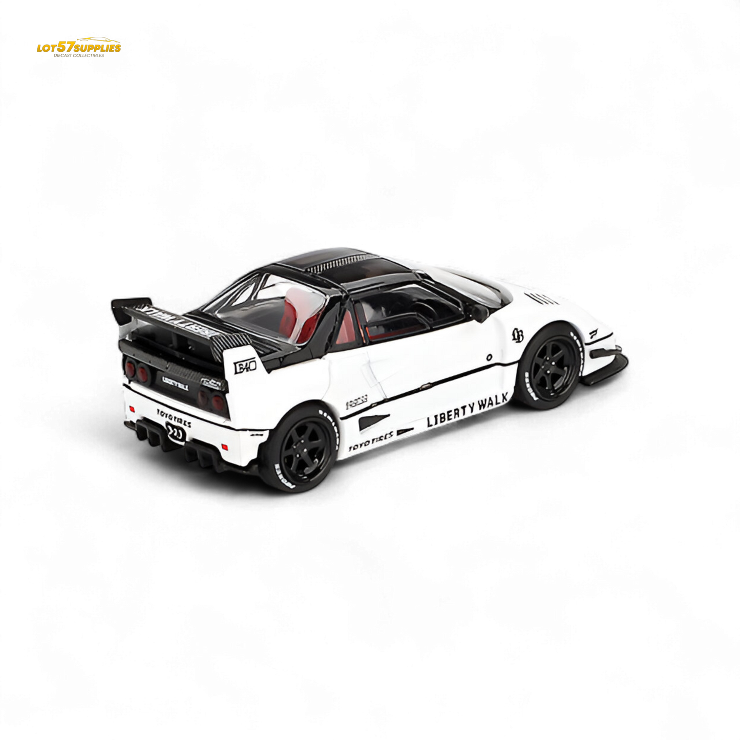 Mini-GT Mazda AZ-1 Liberty Walk LB40 White 1:64