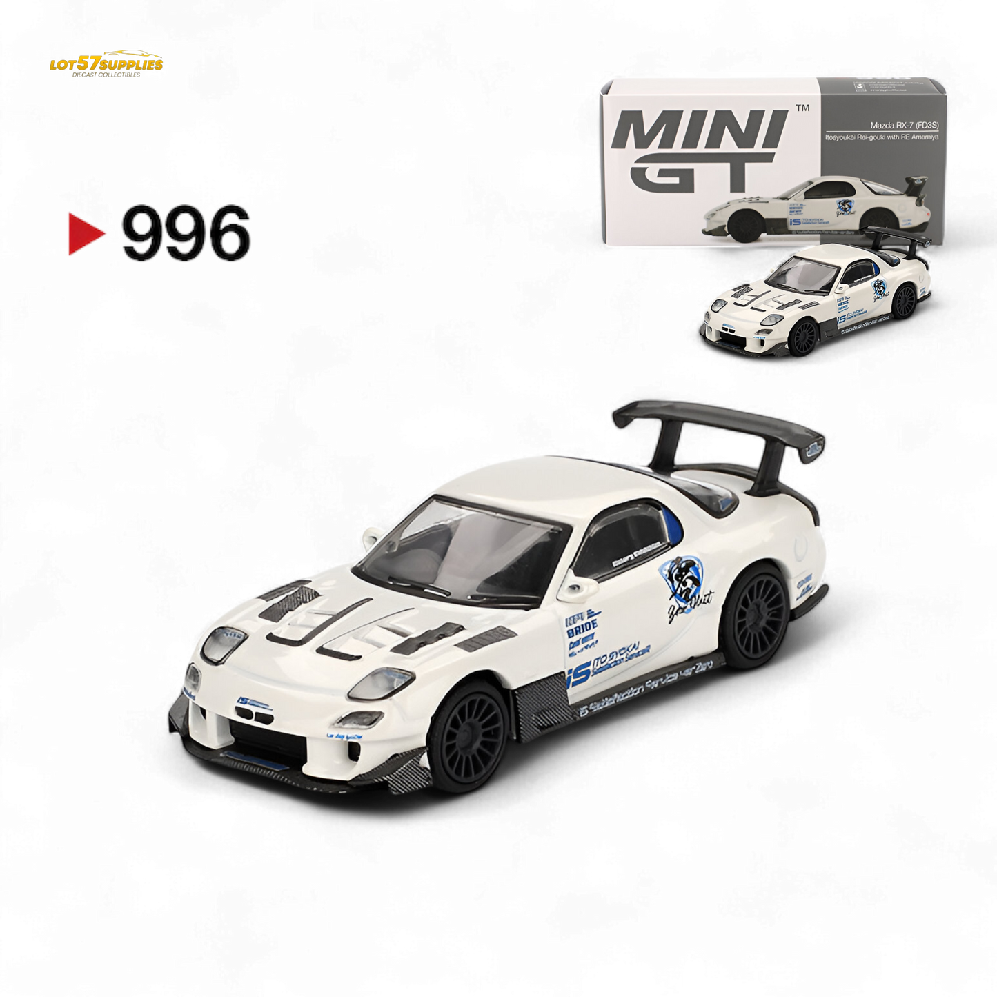 Mini-GT Mazda RX-7 FD3S RE Amemiya 1:64