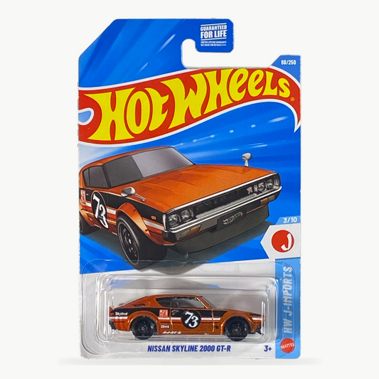 Hot Wheels Nissan Skyline 2000 GT-R | J-Imports Series 3/10