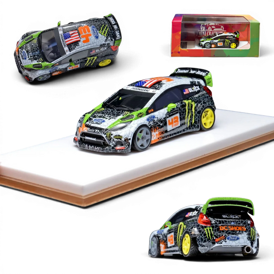 Minicraftsman Ken Block Ford Fiesta Gymkhana Livery 1:64