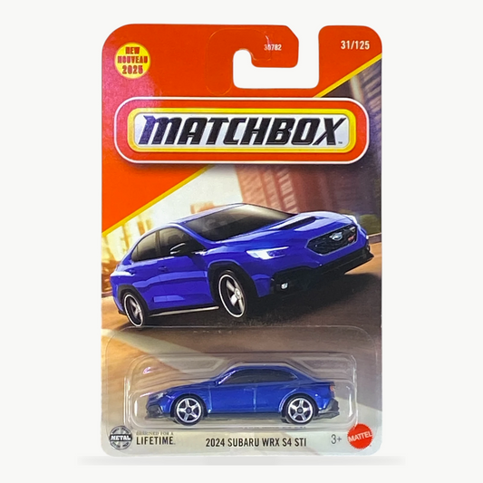 Matchbox 2024 Subaru WRX S4 STi | Matchbox Series 31/125