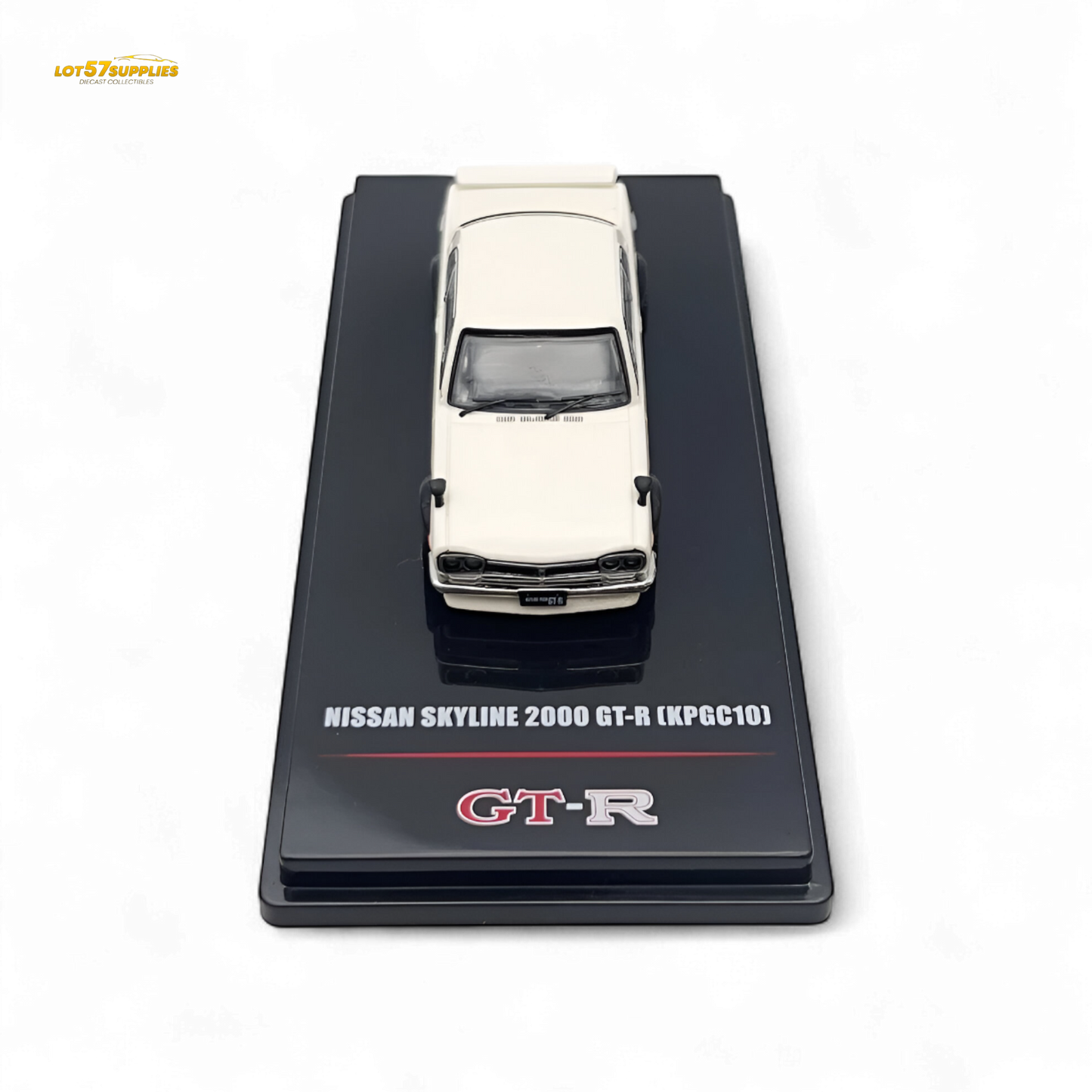 Inno64 Nissan Skyline 2000 GT-R KPGC10 White 1:64