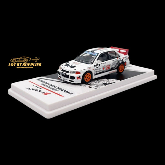Inno64 Mitsubishi Lancer Evo III Trackerz Racing 1:64