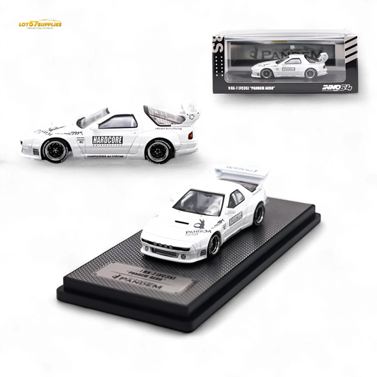 Inno64 Mazda RX-7 FC3S Pandem Aero White 1:64
