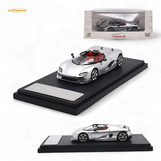 Rhino Model CC850 Silver 1:64