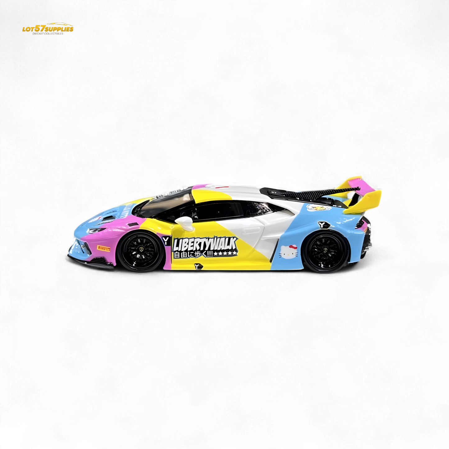 Flame Lamborghini Huracan LP610-4 LWBK WideBody Resin 1:64